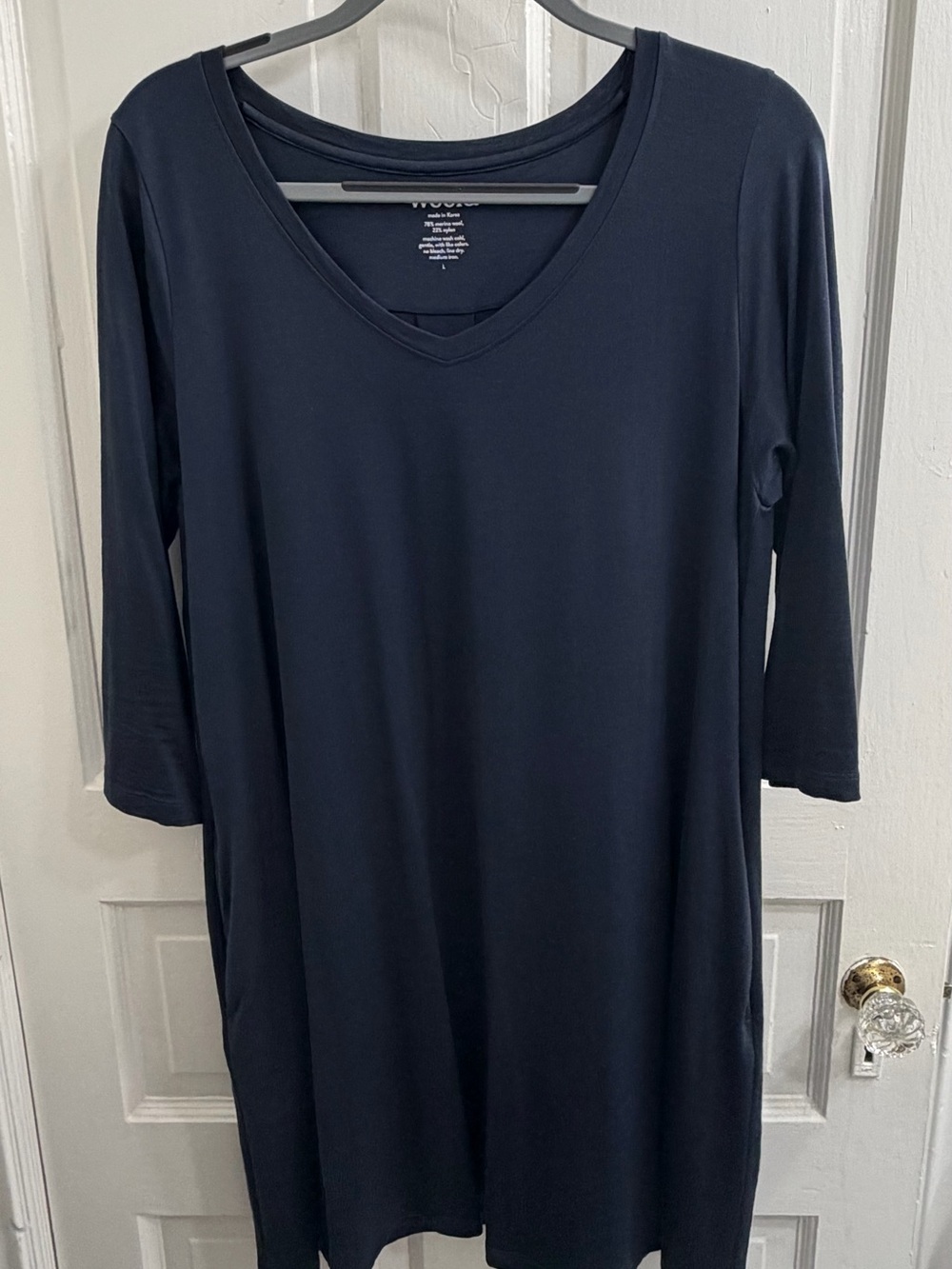 Wool& Willow Dress - Navy